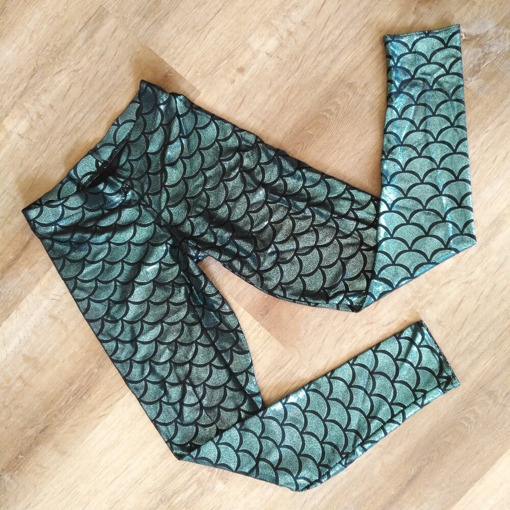 Blackmilk clothing - Mermaid scales leggings